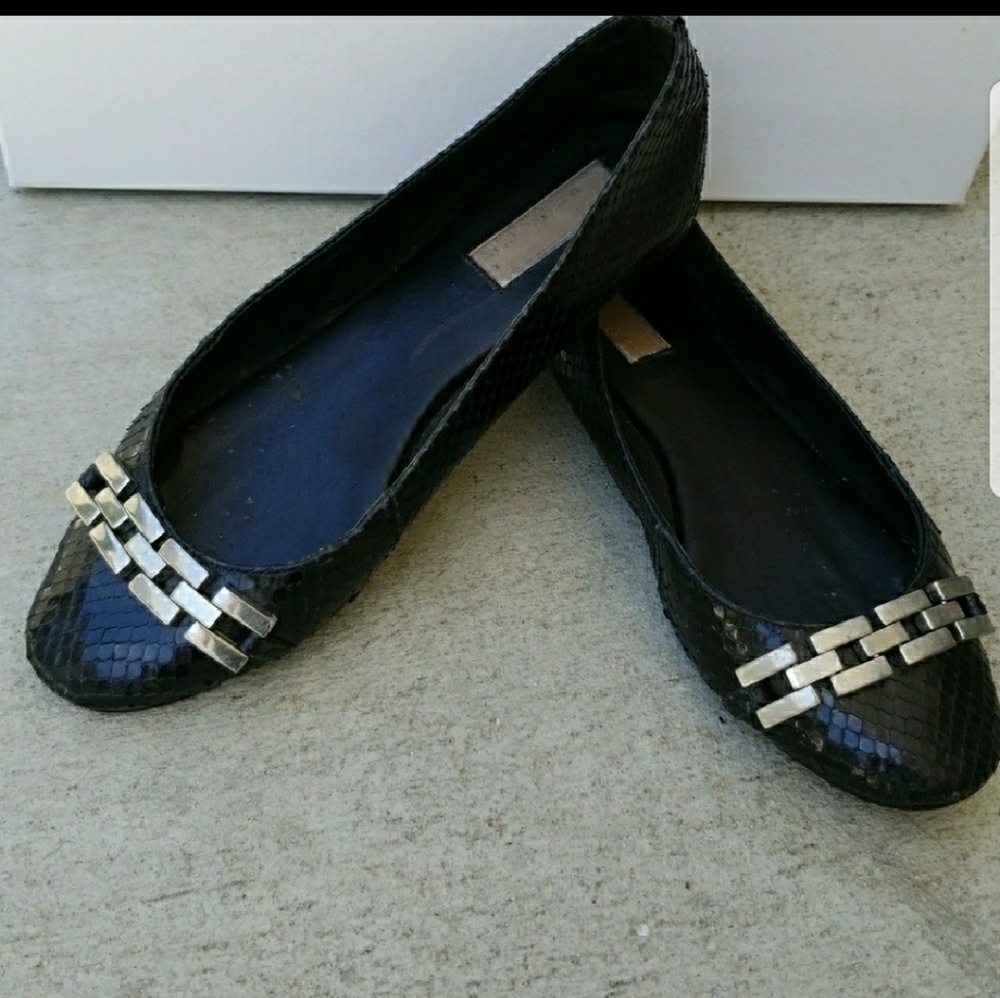 Michael Kors Python Leather Ballet Flats Shoes - image 5
